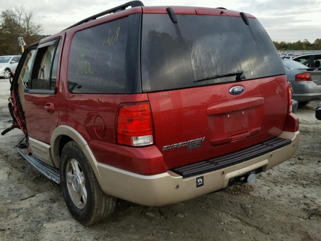 1FMFU17576LA88828 - 2006 FORD EXPEDITION RED photo 3