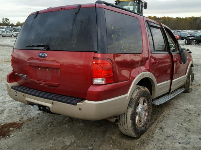 1FMFU17576LA88828 - 2006 FORD EXPEDITION RED photo 4