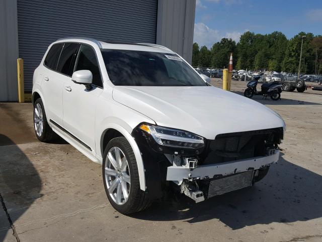 YV4102KL8G1078891 - 2016 VOLVO XC90 T5 WHITE photo 1