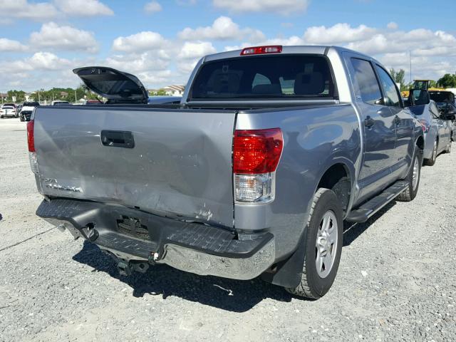 5TFEY5F11CX119344 - 2012 TOYOTA TUNDRA CRE GRAY photo 4