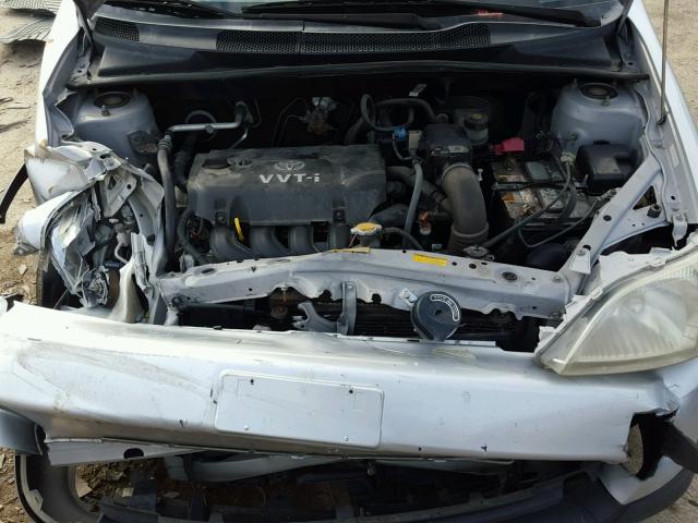 JTDAT123XY5008565 - 2000 TOYOTA ECHO SILVER photo 7