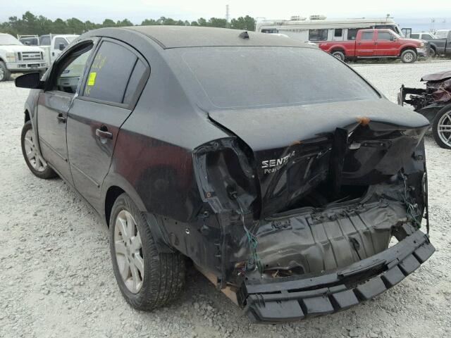 3N1AB61E09L650803 - 2009 NISSAN SENTRA 2.0 BLACK photo 3