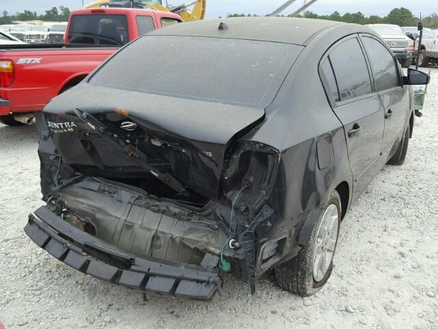 3N1AB61E09L650803 - 2009 NISSAN SENTRA 2.0 BLACK photo 4