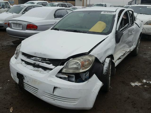 1G1AH1F5XA7153136 - 2010 CHEVROLET COBALT WHITE photo 2