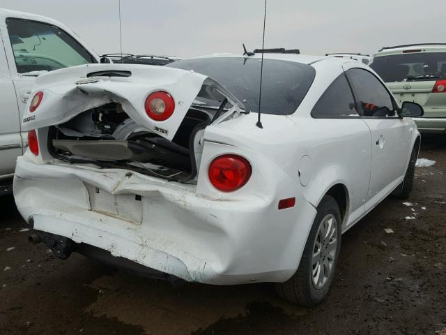 1G1AH1F5XA7153136 - 2010 CHEVROLET COBALT WHITE photo 4