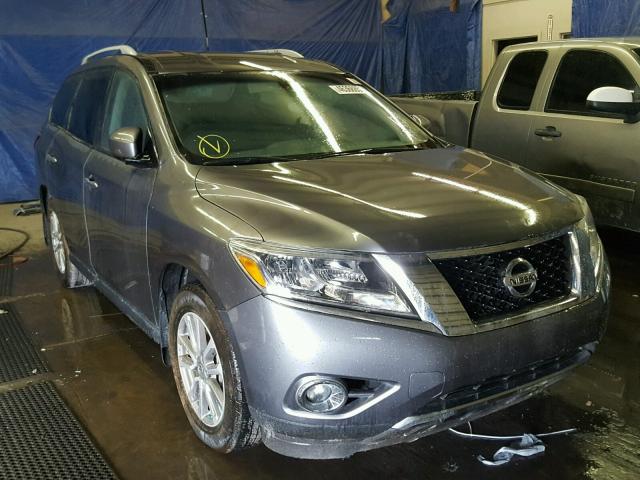 5N1AR2MNXFC651070 - 2015 NISSAN PATHFINDER GRAY photo 1