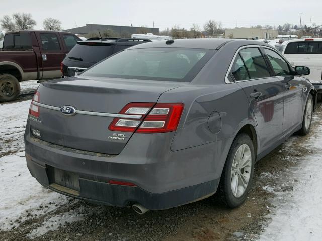 1FAHP2E80DG198431 - 2013 FORD TAURUS SEL GRAY photo 4