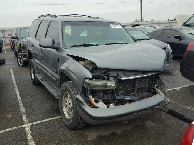 1GNEC13TX1R207279 - 2001 CHEVROLET TAHOE C150 GRAY photo 1