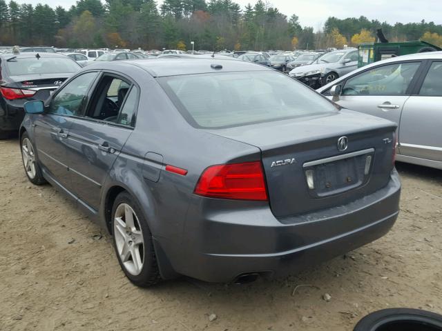 19UUA66266A027864 - 2006 ACURA 3.2TL GRAY photo 3