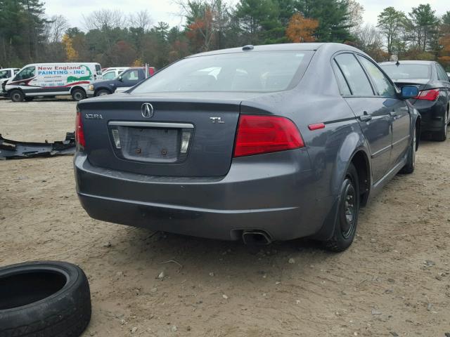 19UUA66266A027864 - 2006 ACURA 3.2TL GRAY photo 4