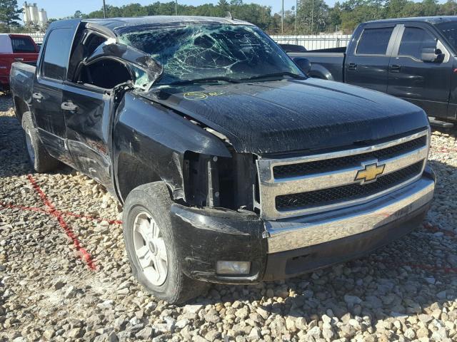 2GCEK13M871560660 - 2007 CHEVROLET SILVERADO BLACK photo 1