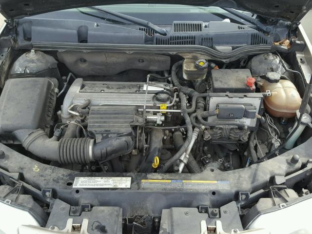 1G8AJ52F34Z190369 - 2004 SATURN ION LEVEL 金色 照片 7