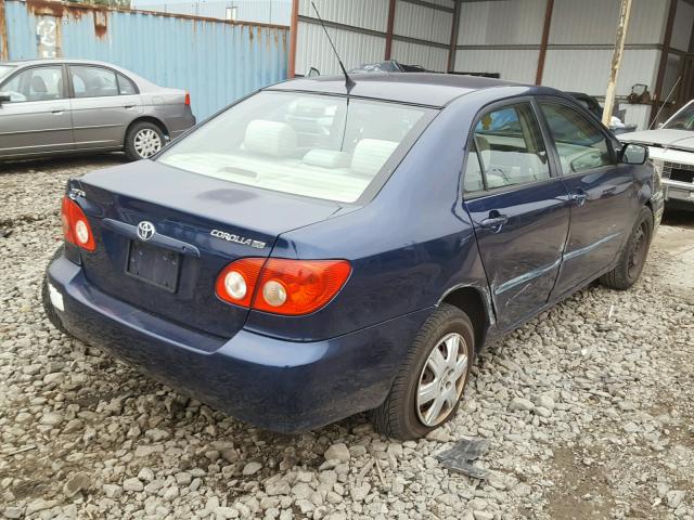 2T1BR32E96C650419 - 2006 TOYOTA COROLLA CE BLUE photo 4