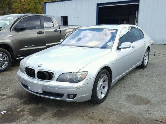 WBAHN83528DT81104 - 2008 BMW 750 LI SILVER photo 2