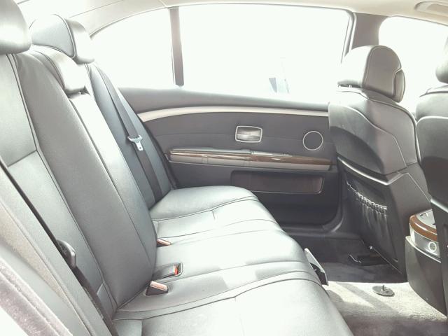 WBAHN83528DT81104 - 2008 BMW 750 LI SILVER photo 6