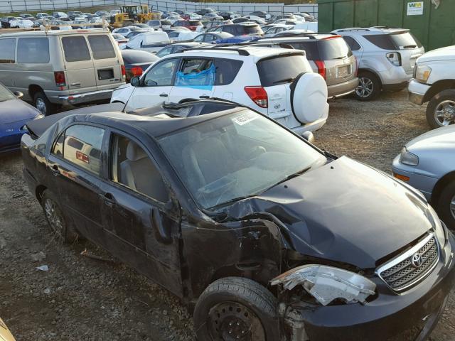 1NXBR32E87Z915038 - 2007 TOYOTA COROLLA CE BLACK photo 9