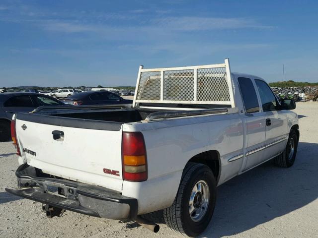 2GTEC19T121258941 - 2002 GMC NEW SIERRA WHITE photo 4