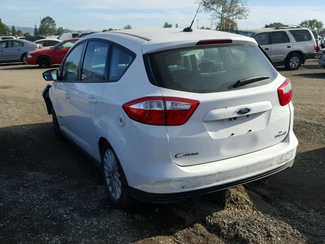 1FADP5AU3FL101381 - 2015 FORD C-MAX SE WHITE photo 3