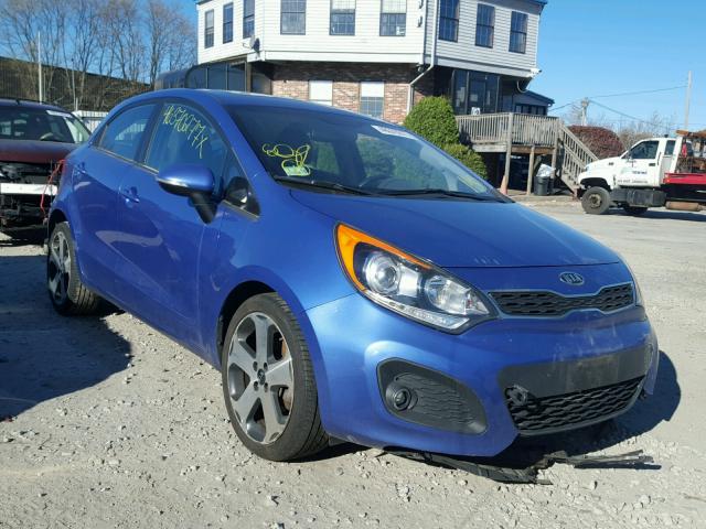 KNADN5A33C6038569 - 2012 KIA RIO EX PURPLE photo 1