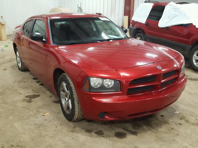 2B3KA43D39H573366 - 2009 DODGE CHARGER RED photo 1