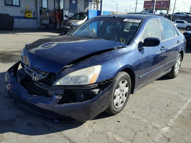 JHMCM56353C071812 - 2003 HONDA ACCORD LX BLUE photo 2