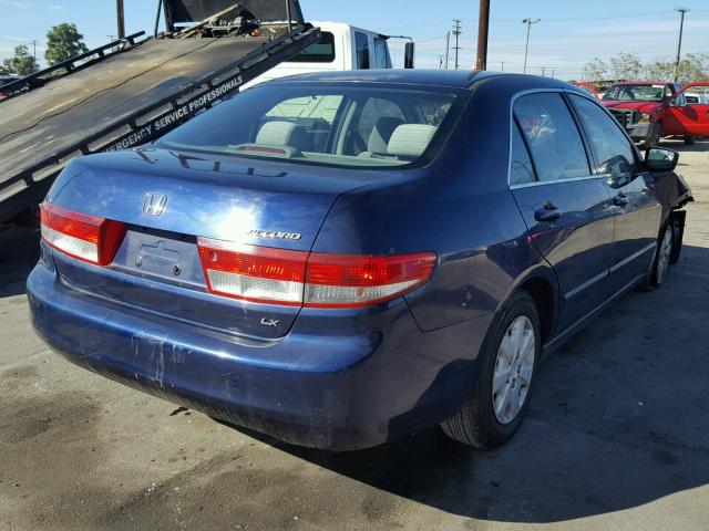 JHMCM56353C071812 - 2003 HONDA ACCORD LX BLUE photo 4