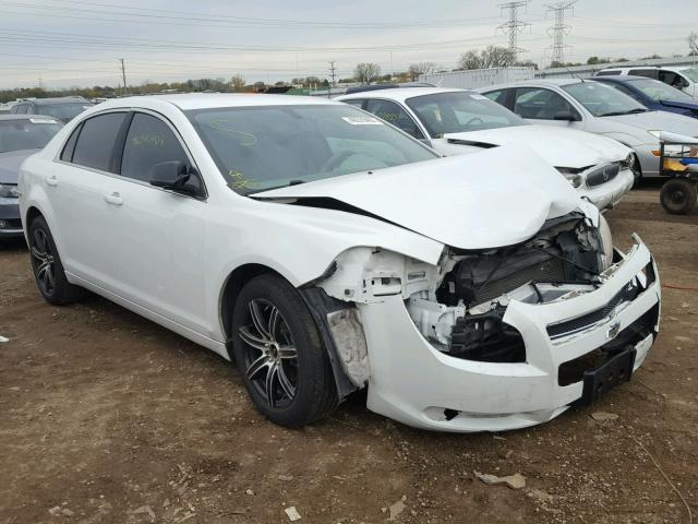 1G1ZB5E13BF197173 - 2011 CHEVROLET MALIBU LS WHITE photo 1