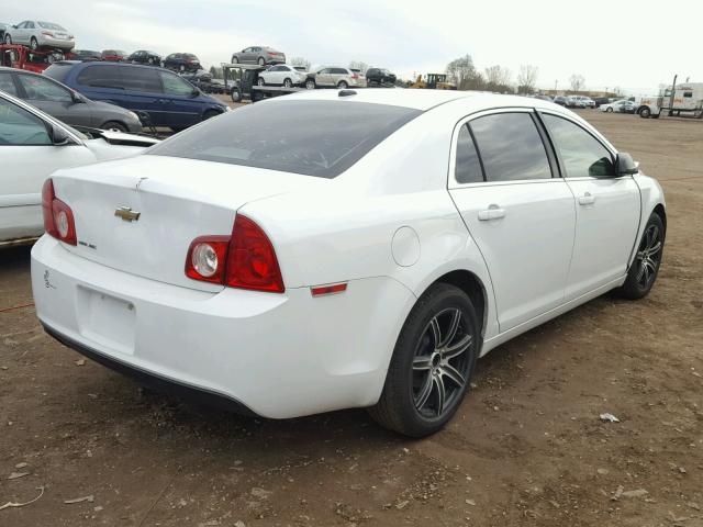 1G1ZB5E13BF197173 - 2011 CHEVROLET MALIBU LS WHITE photo 4