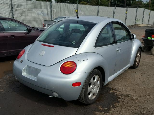 3VWCK21C63M410909 - 2003 VOLKSWAGEN NEW BEETLE 银色 照片 4