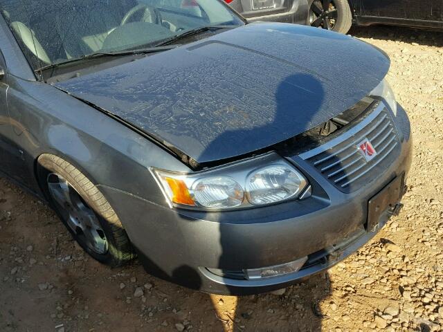1G8AL58F96Z181809 - 2006 SATURN ION LEVEL GRAY photo 9