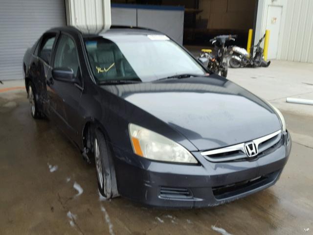 1HGCM66586A007127 - 2006 HONDA ACCORD EX GRAY photo 1