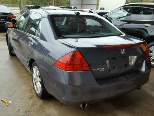 1HGCM66586A007127 - 2006 HONDA ACCORD EX GRAY photo 3