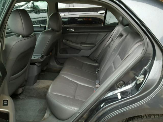 1HGCM66586A007127 - 2006 HONDA ACCORD EX GRAY photo 6