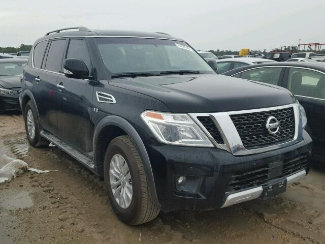 JN8AY2NC1H9510882 - 2017 NISSAN ARMADA BLACK photo 1