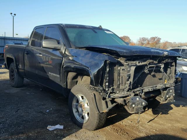 1GCVKREC6EZ378592 - 2014 CHEVROLET SILVERADO BLACK photo 1