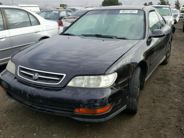 19UYA2254VL013832 - 1997 ACURA 3.0CL BLACK photo 2