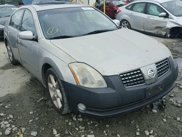 1N4BA41E14C836305 - 2004 NISSAN MAXIMA SILVER photo 1