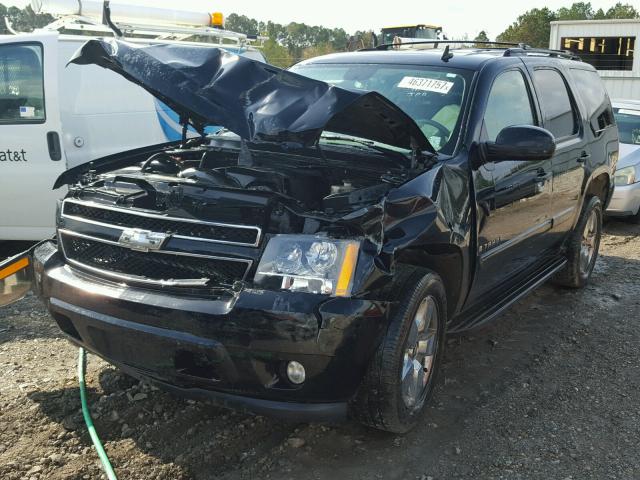 1GNFC13097R278105 - 2007 CHEVROLET TAHOE C150 BLACK photo 2