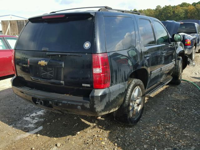 1GNFC13097R278105 - 2007 CHEVROLET TAHOE C150 BLACK photo 4