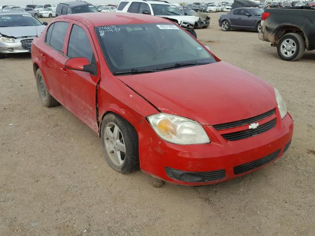 1G1AL52F557506022 - 2005 CHEVROLET COBALT LS RED photo 1