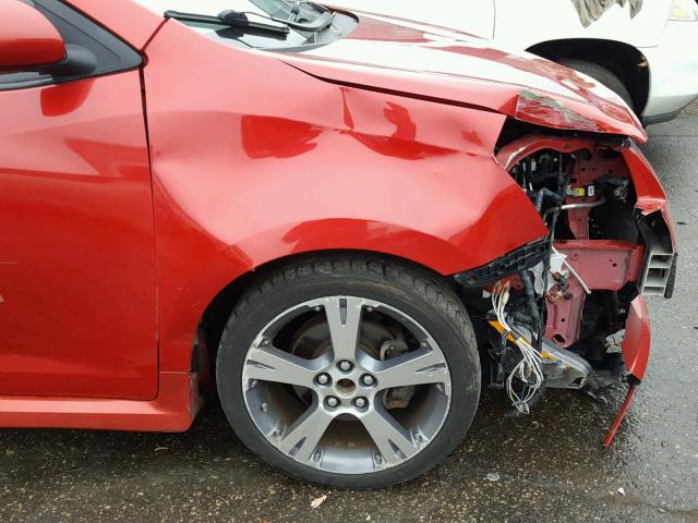 5Y2SR67069Z466970 - 2009 PONTIAC VIBE GT RED photo 9