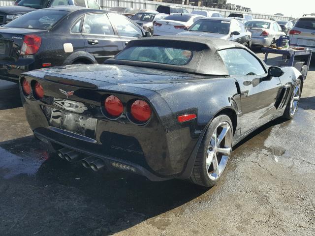 1G1YX3DW0A5108825 - 2010 CHEVROLET CORVETTE G BLACK photo 4