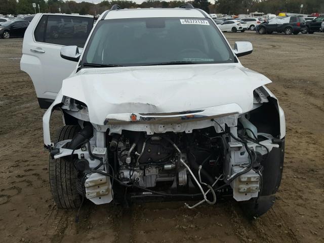 2GKALNEK8G6346855 - 2016 GMC TERRAIN SL WHITE photo 9