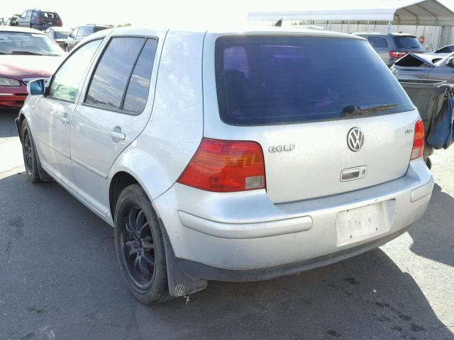 9BWGD21J414019947 - 2001 VOLKSWAGEN GOLF 银色 照片 3
