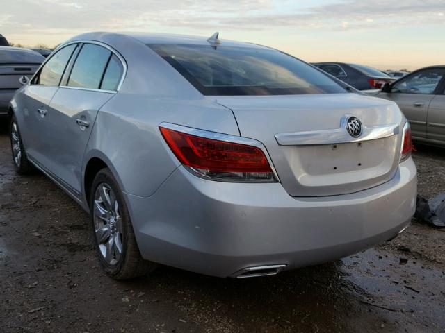 1G4GD5E36CF125309 - 2012 BUICK LACROSSE P SILVER photo 3