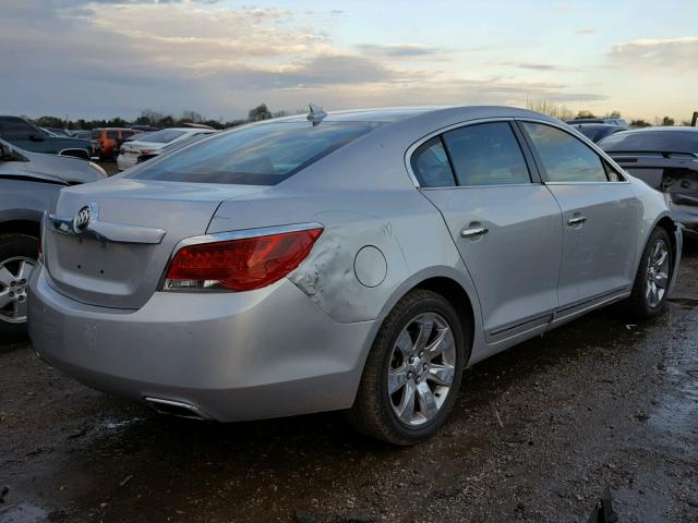 1G4GD5E36CF125309 - 2012 BUICK LACROSSE P SILVER photo 4