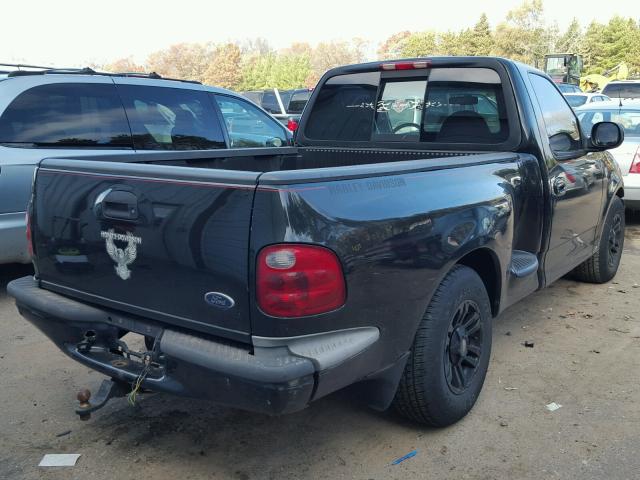 2FTZF0721YCA20095 - 2000 FORD F150 BLACK photo 4