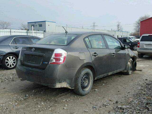 3N1AB61E69L641295 - 2009 NISSAN SENTRA 2.0 BROWN photo 4