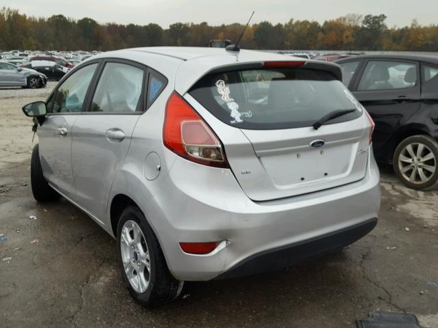 3FADP4EJXGM130029 - 2016 FORD FIESTA SE SILVER photo 3