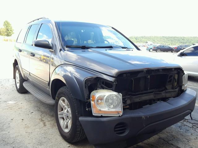 1D4HD38N44F228226 - 2004 DODGE DURANGO ST GRAY photo 1